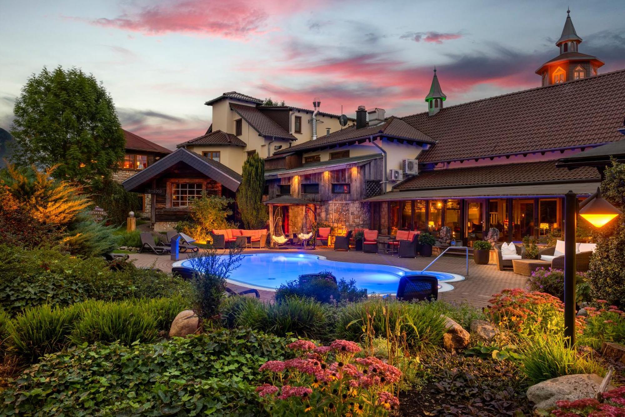 Wellnesshotel Seeschloesschen - Privat- Spa & Naturresort Senftenberg Exterior foto